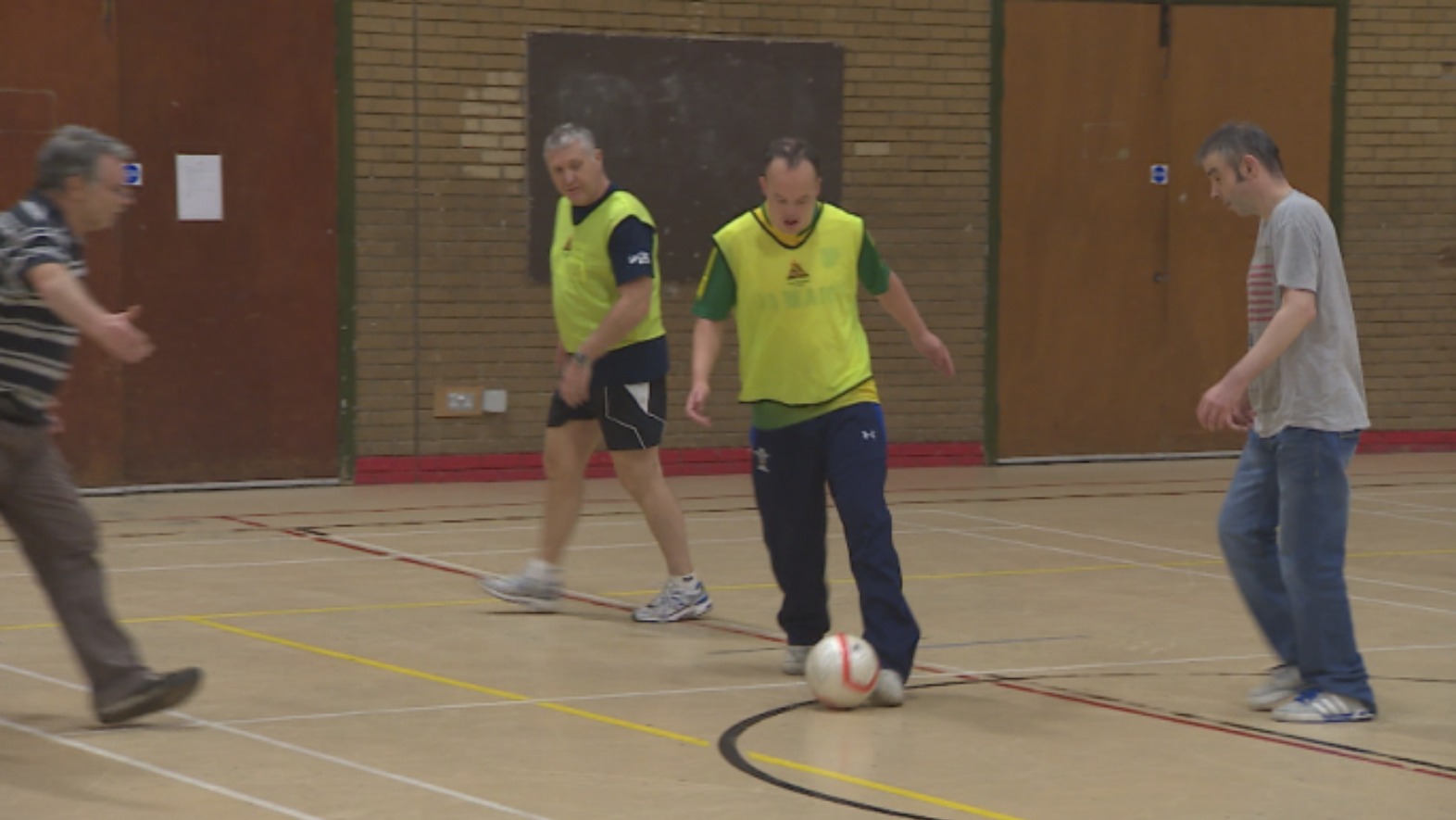 'Walking' football introduced at leisure centre ITV News Wales