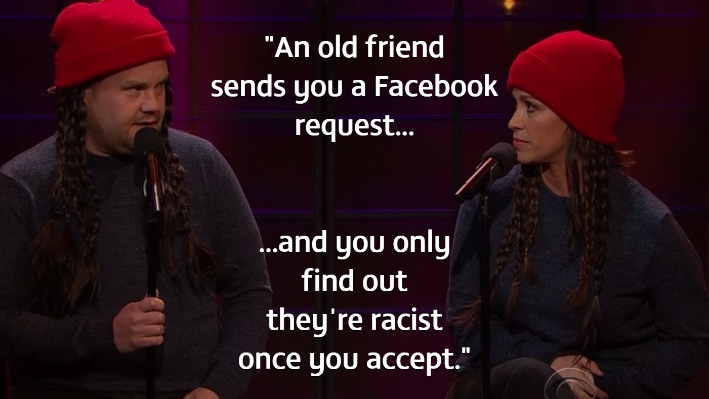 Alanis Morissette and James Corden update 'Ironic' lyrics for 21st