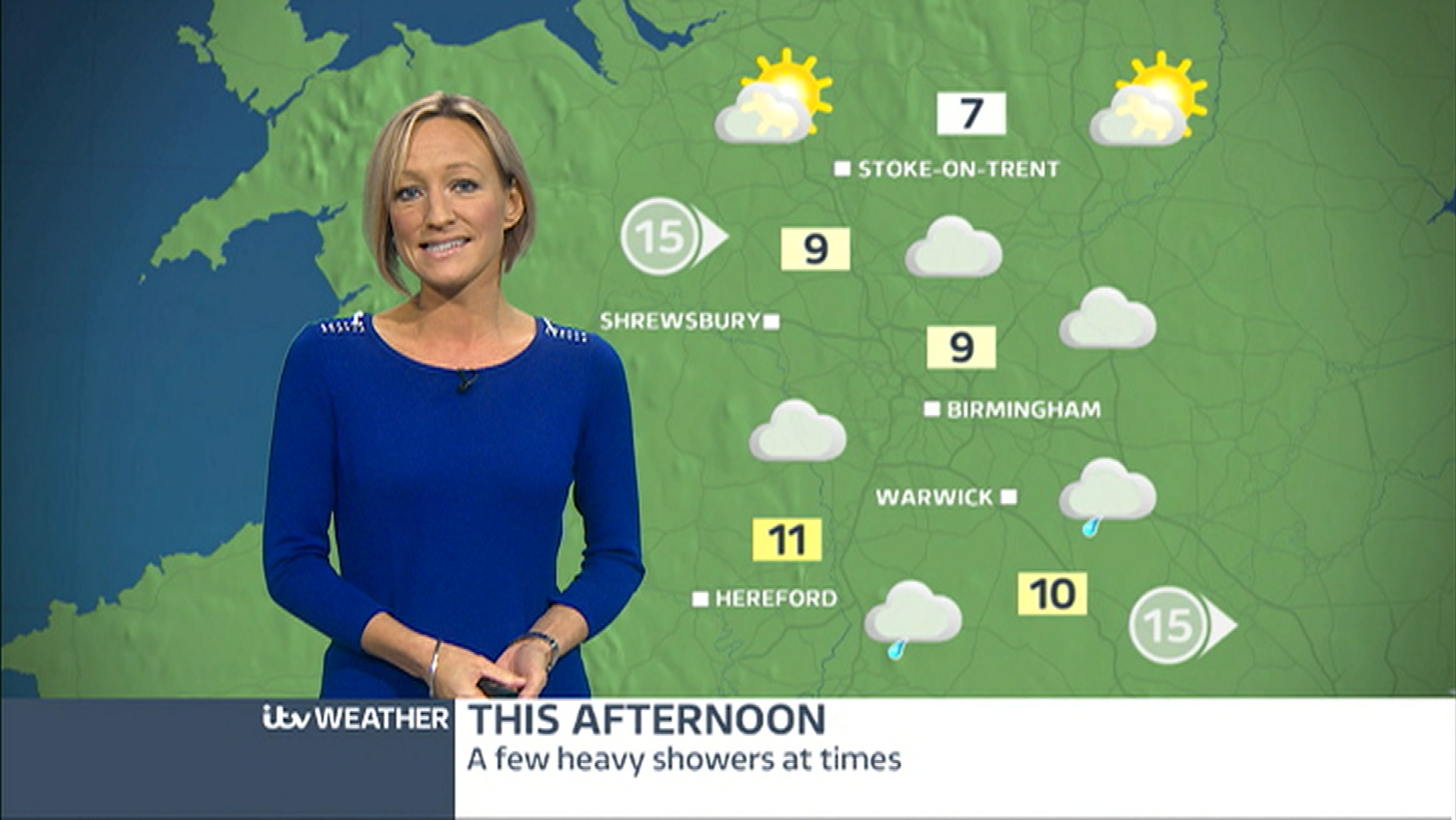West Midlands weather: quieter day with isolated showers | ITV News Central