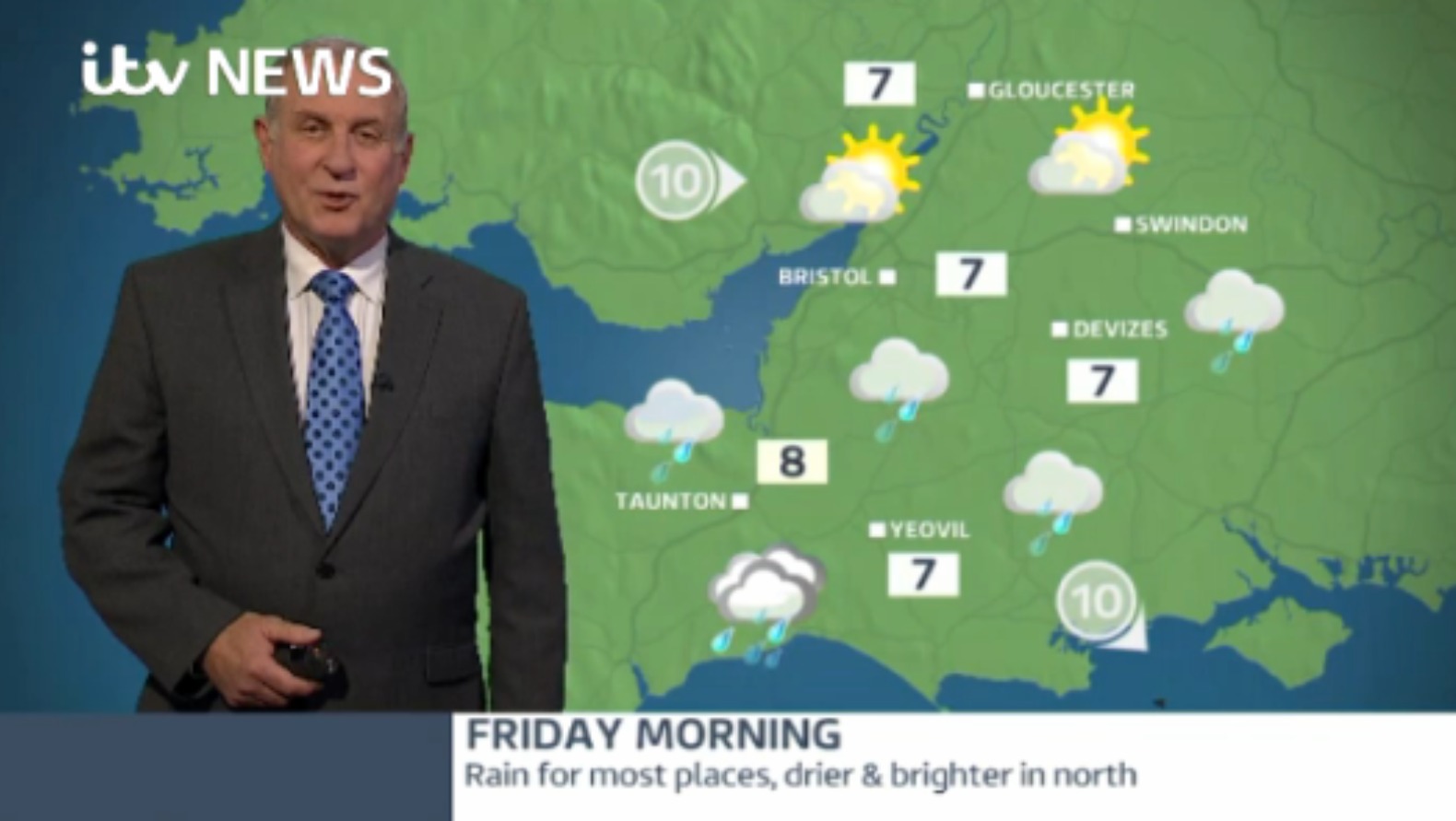Showers early on but brightening up this afternoon | ITV News West Country