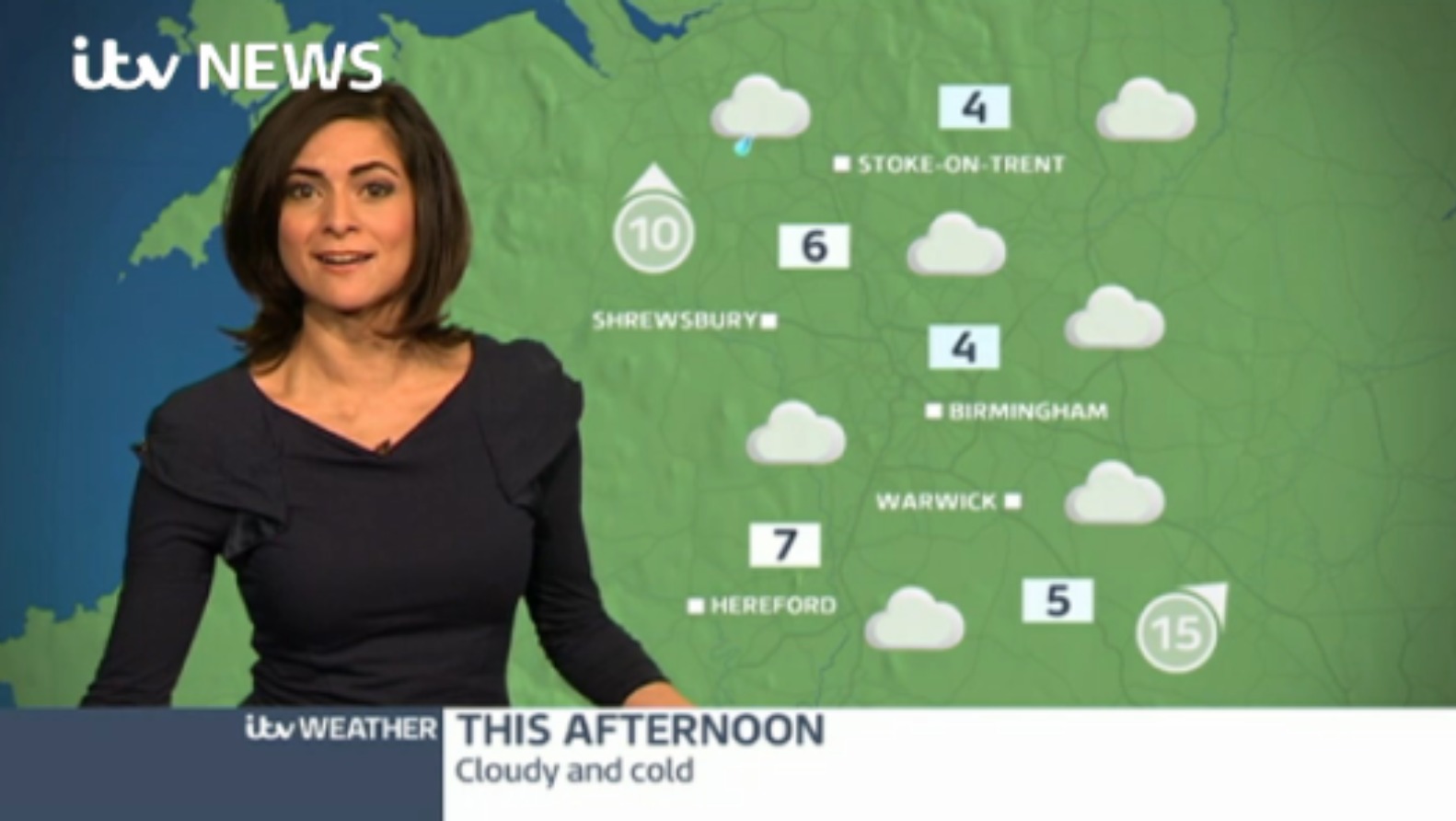 West Midlands Weather: Cold and cloudy | ITV News Central