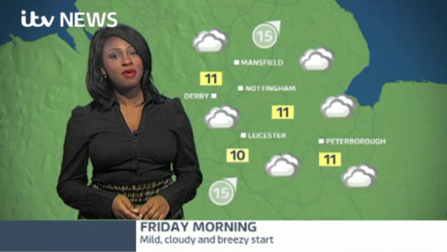 East Midlands Weather: Mild, cloudy and breezy start | ITV News Central
