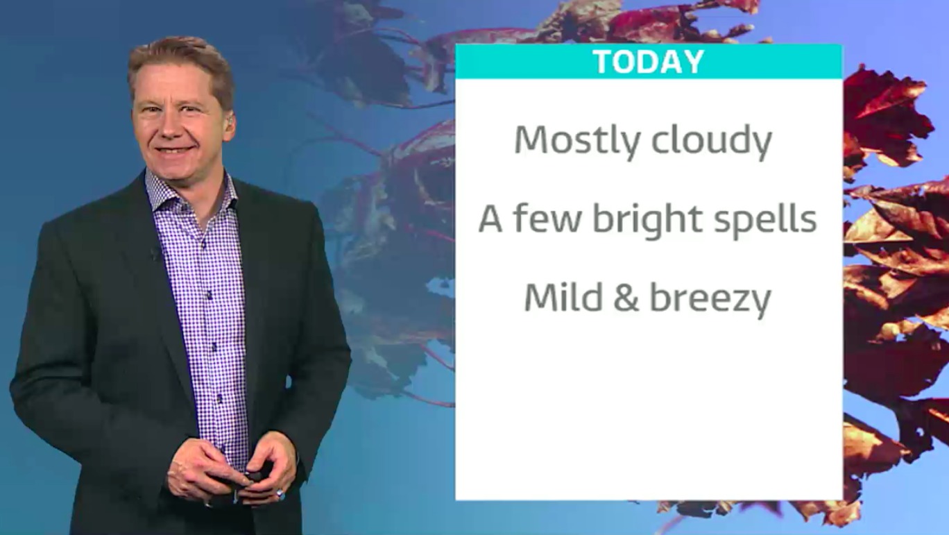 Tuesday's weather for the east of the region | ITV News Meridian