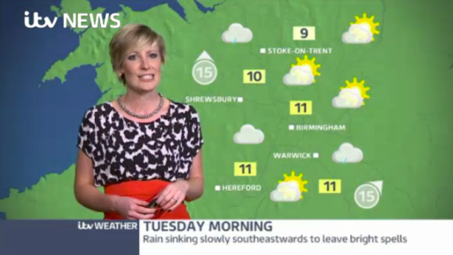 West Midlands weather: Overnight rain clearing by dawn | ITV News Central