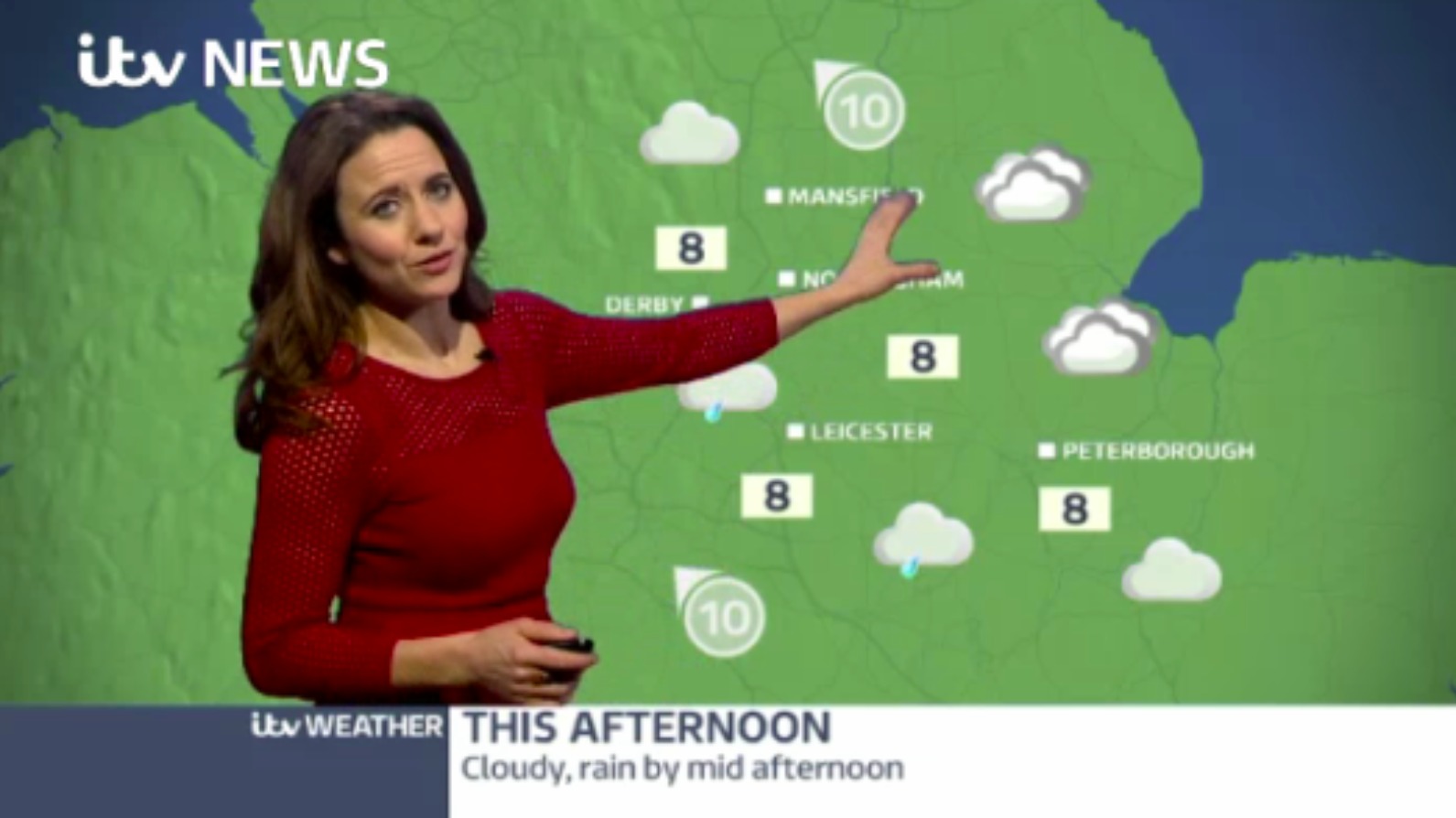 East Midlands Weather: Rain this afternoon | ITV News Central