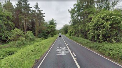 06-10-21 A4136 near Coleford- Google street view