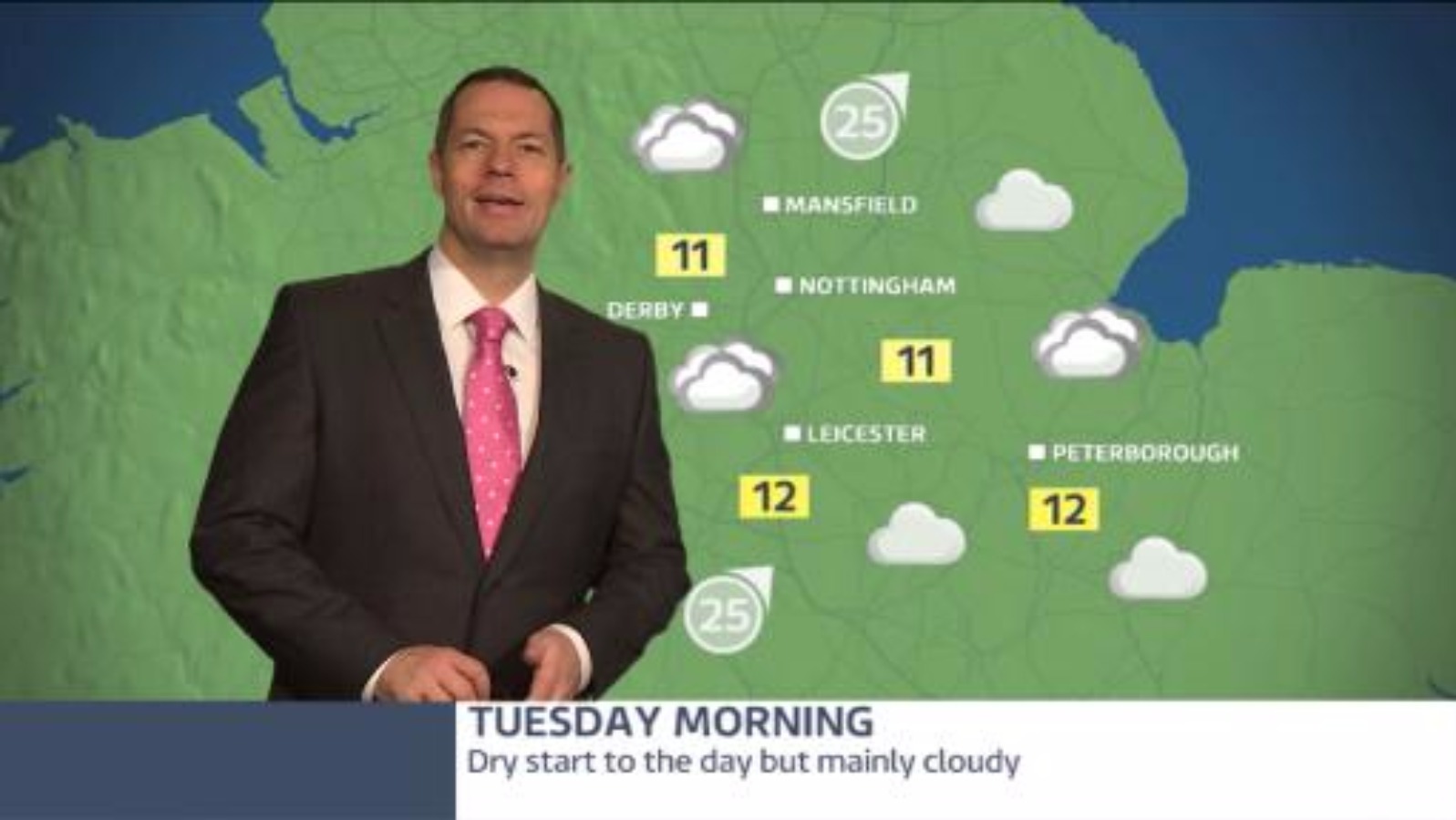 East Midlands Weather Cloudy and breezy with some rain ITV News Central