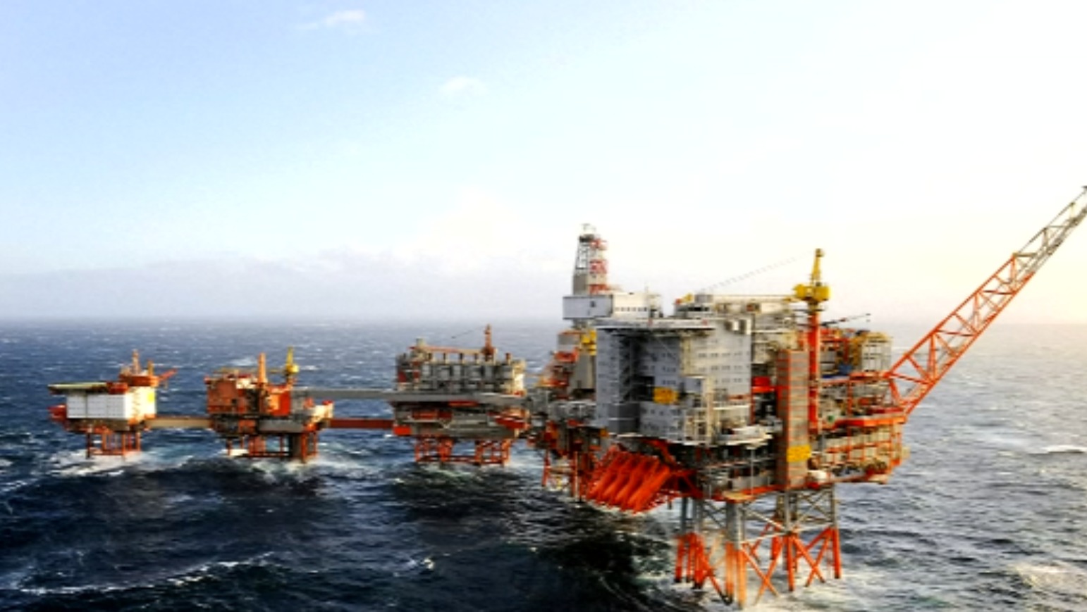 North Sea oil platforms evacuated over drifting barge collision fears ...