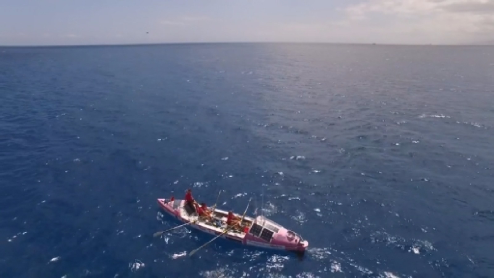 First female crew to row the Pacific near the journey s end ITV