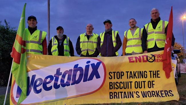Unite members take industrial action
