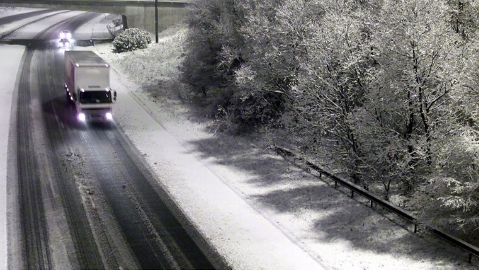 Sleet and snow hits part of the Midlands | ITV News Central