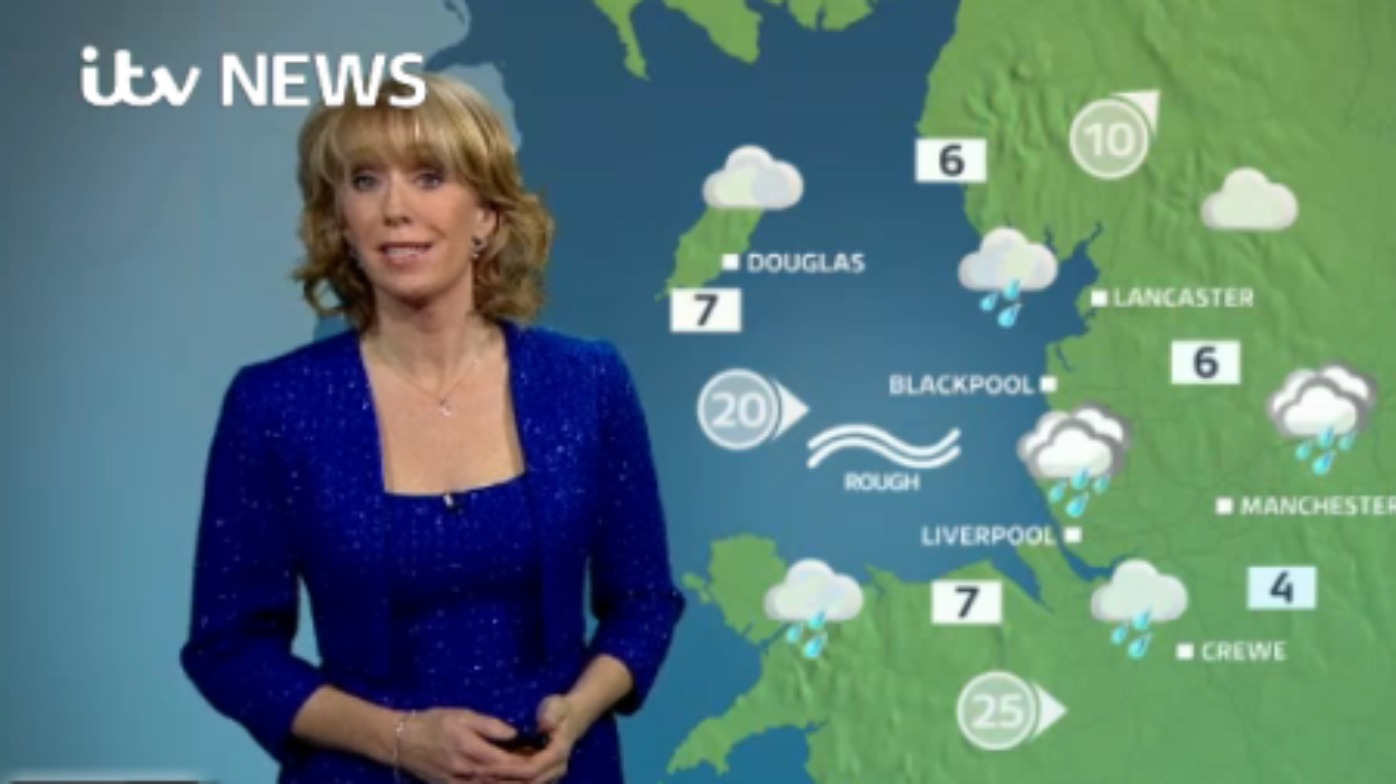 Here's Emma with Monday's weather for today and an overview of the new week ITV News Granada