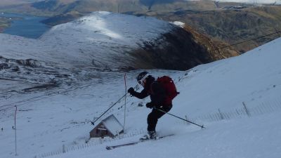Photos Cumbrian Skiers Enjoying The Lake District Cold Snap Itv News