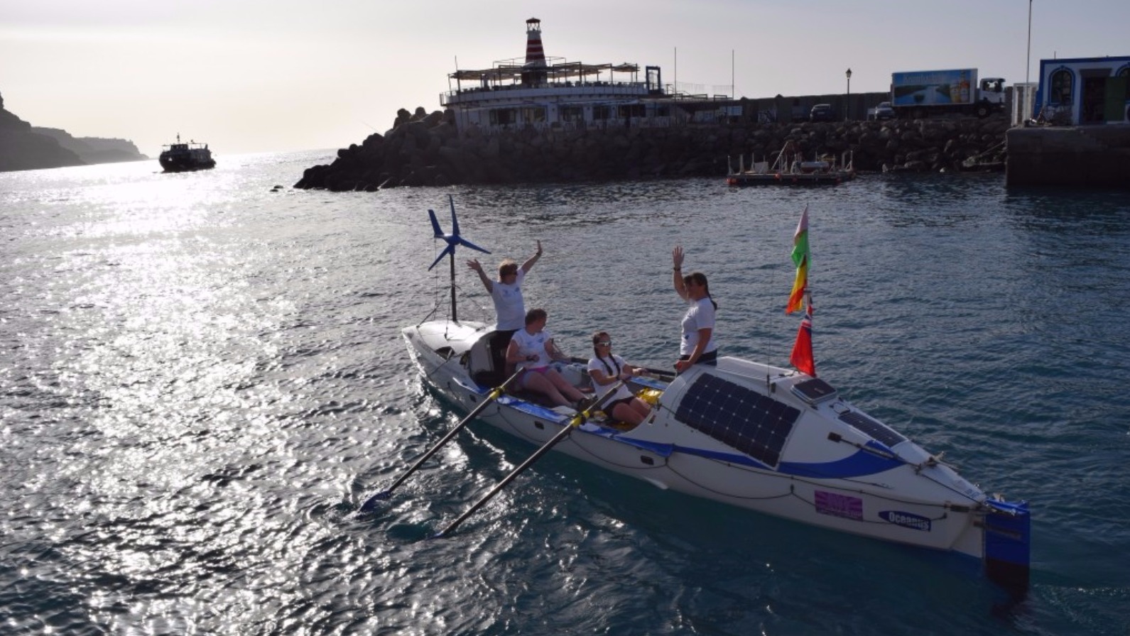British rowers rescued after 16 hours stranded in Atlantic ocean ITV News