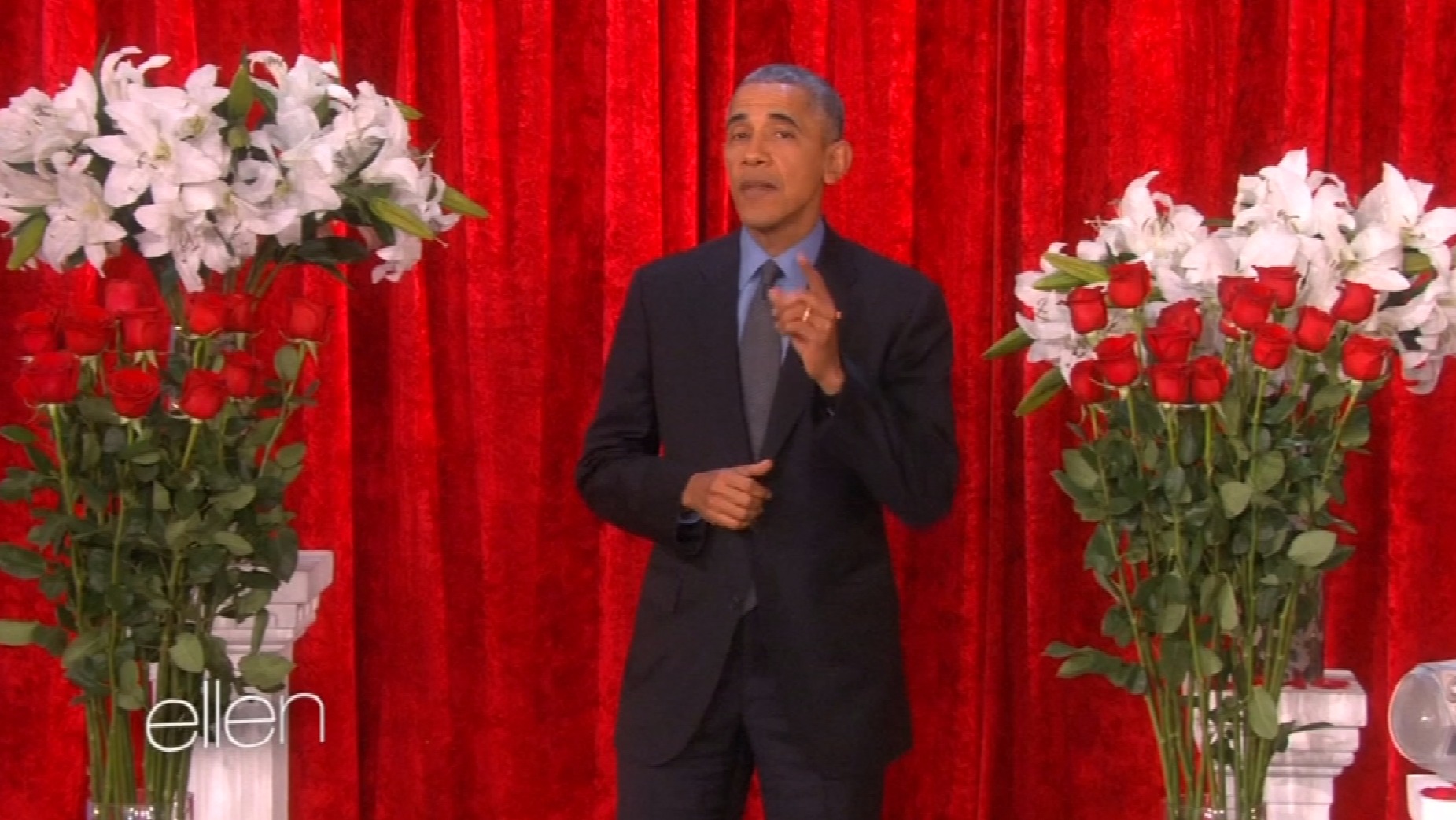 President Obama And First Lady Share Valentines Messages On Ellen Show