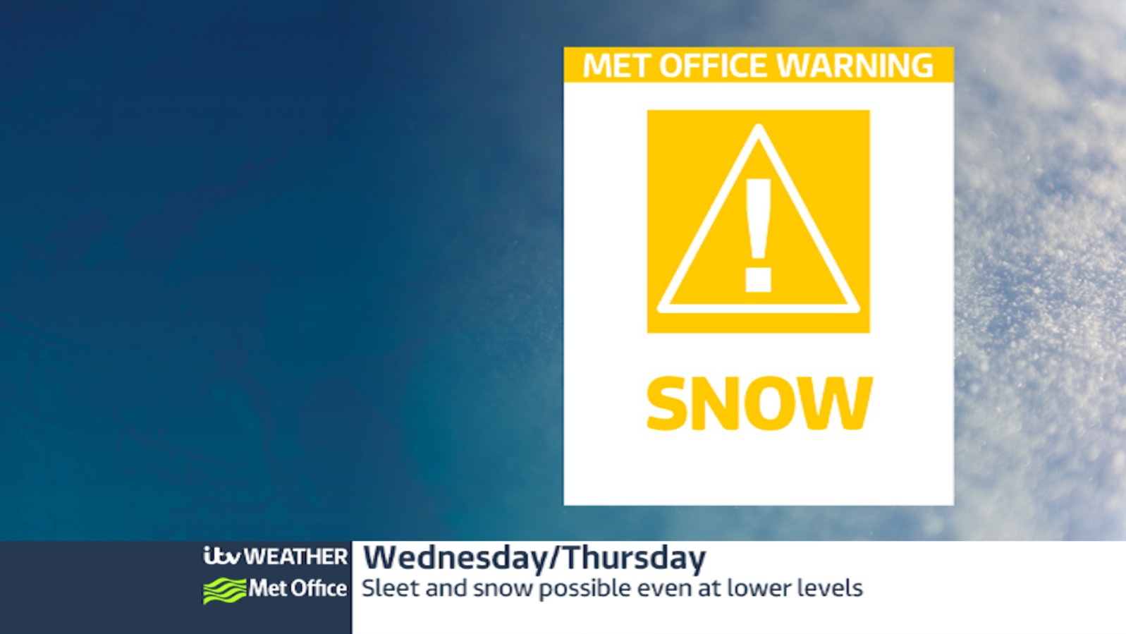 Weather Warning issued for snow in the East and West Midlands | ITV ...