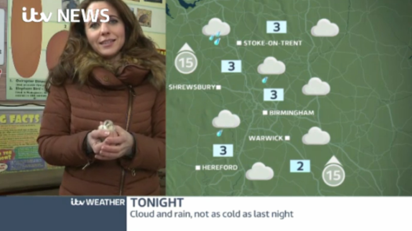 West Midlands Weather: Rain and sleet arriving tonight | ITV News Central