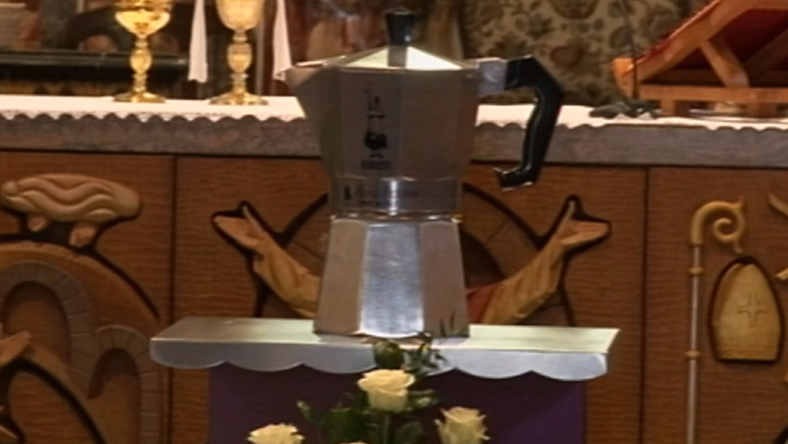 Italian Coffee Pot Mogul Cremated and Buried in the Brewer He