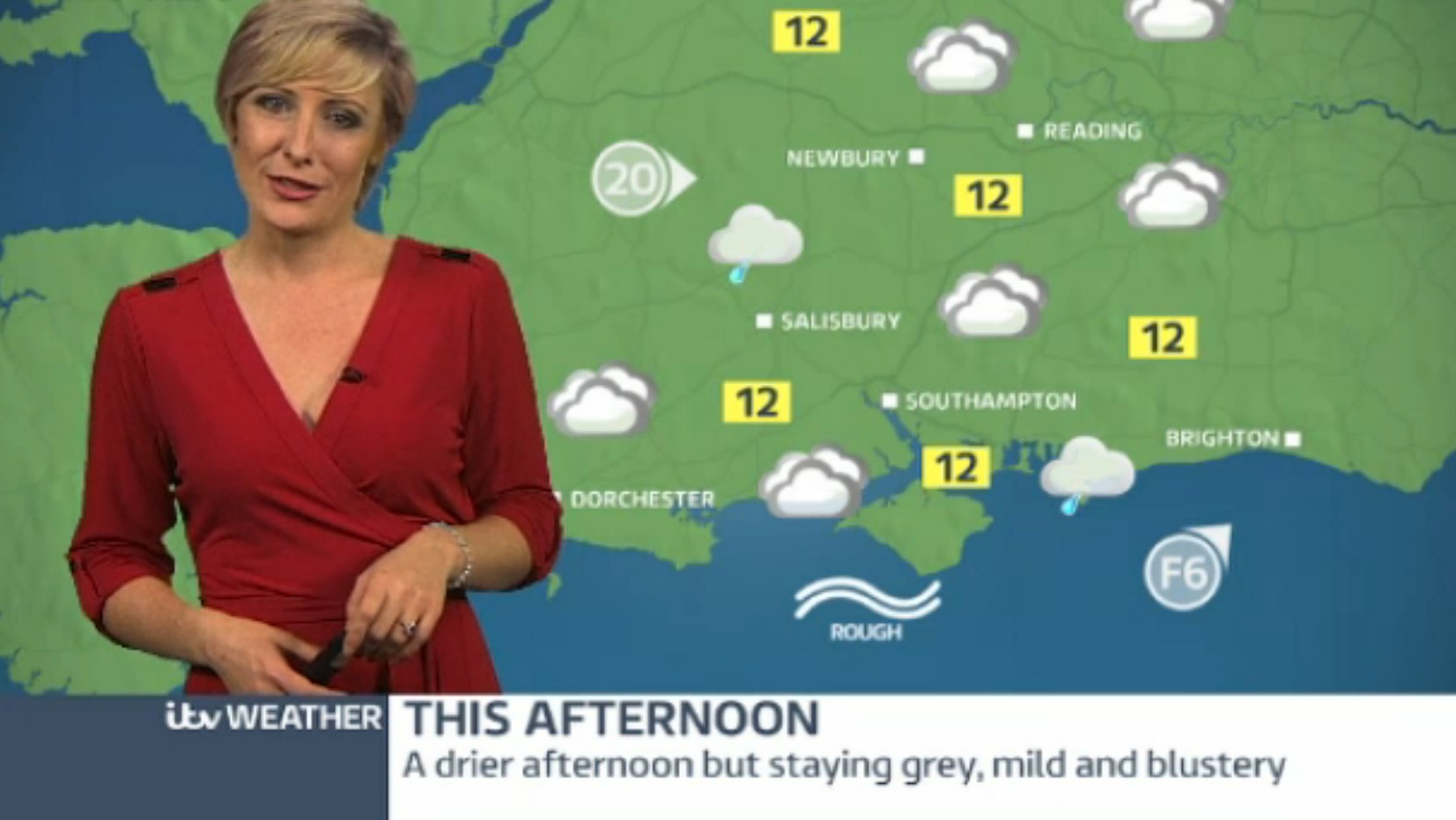 Sunday's weather for the west of the region ITV News Meridian