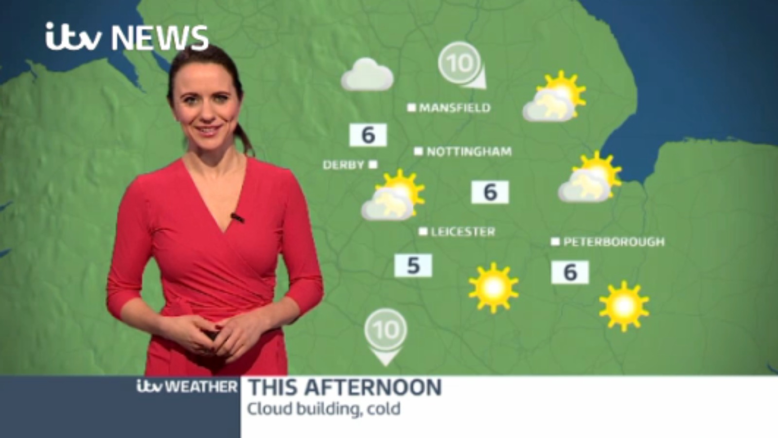 East Midlands weather: Cloudy and cold | ITV News Central