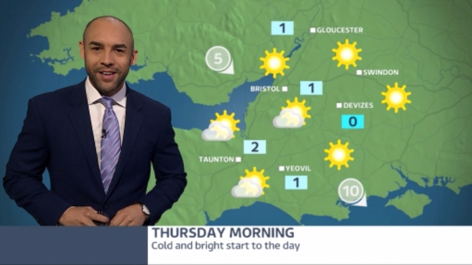 Cold and bright start to Thursday | ITV News West Country