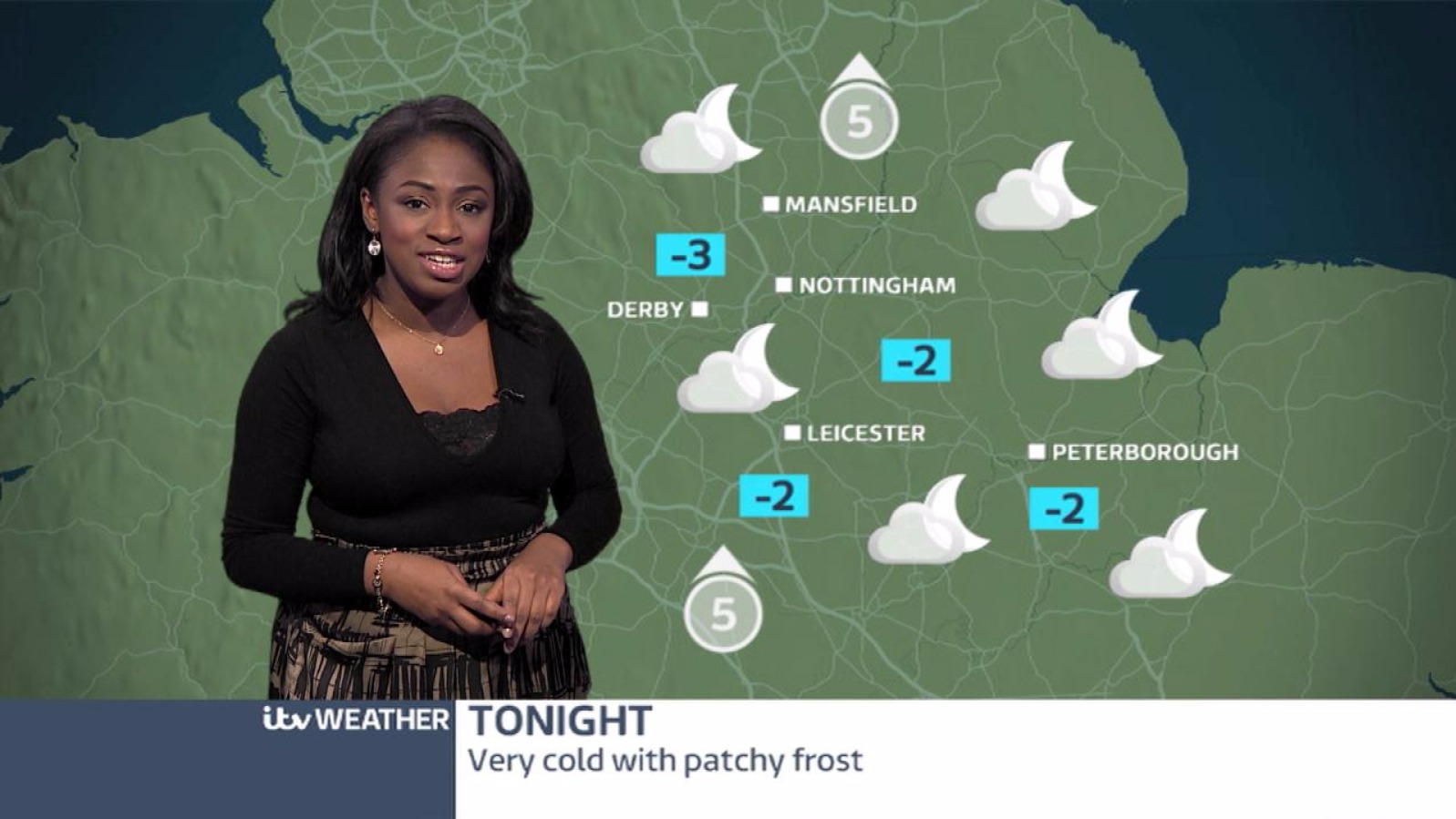 East Midlands Weather Dry and frosty tonight, increasingly cloudy on