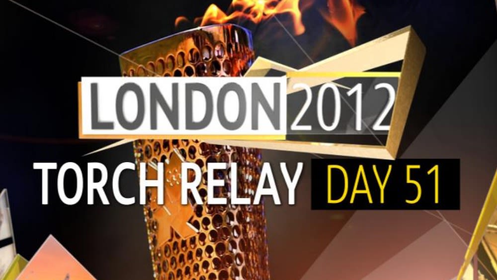 Olympic Torch Relay Day 51 ITV News London