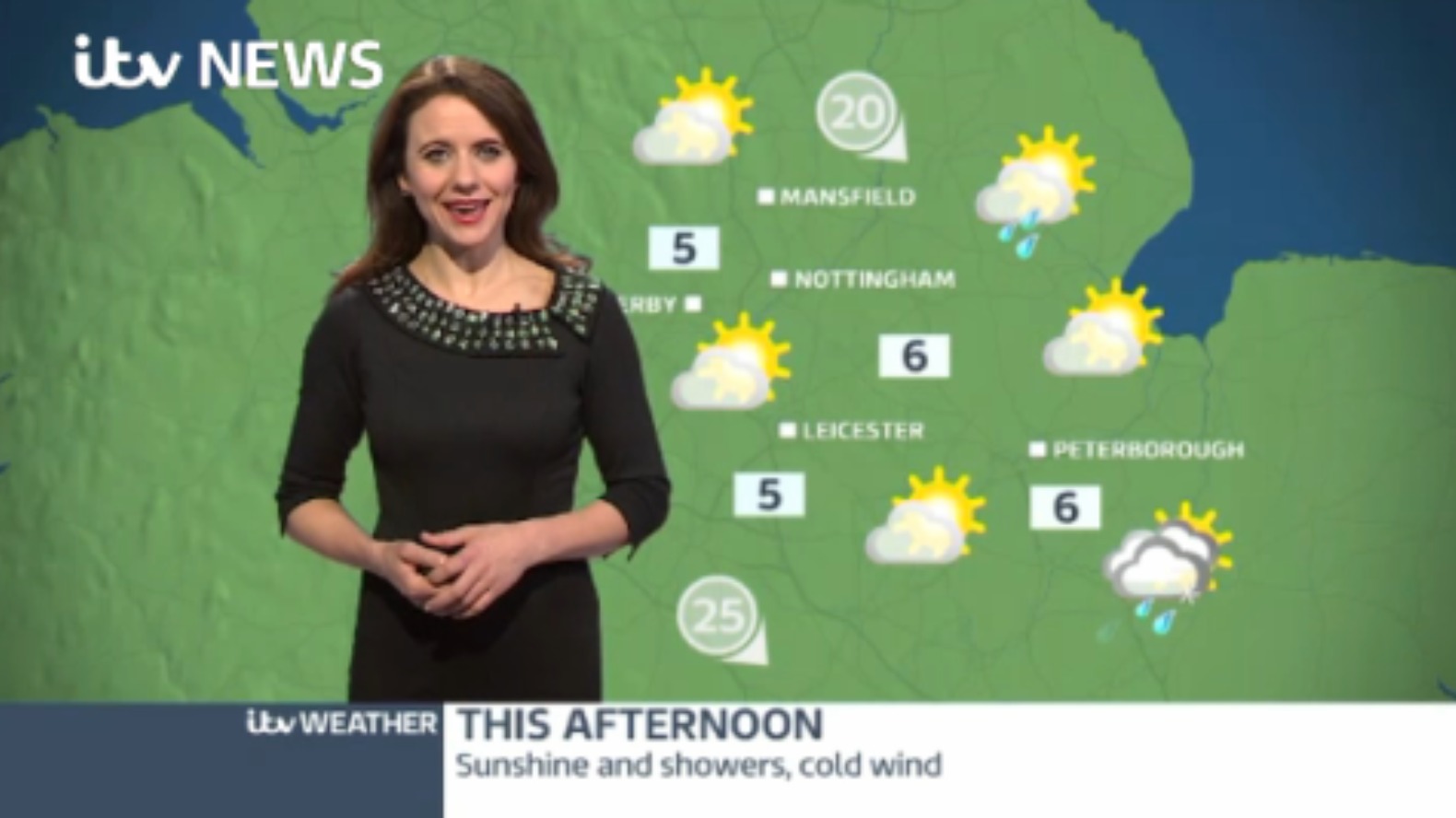 East Midlands Weather: sleet and snow clearing | ITV News Central