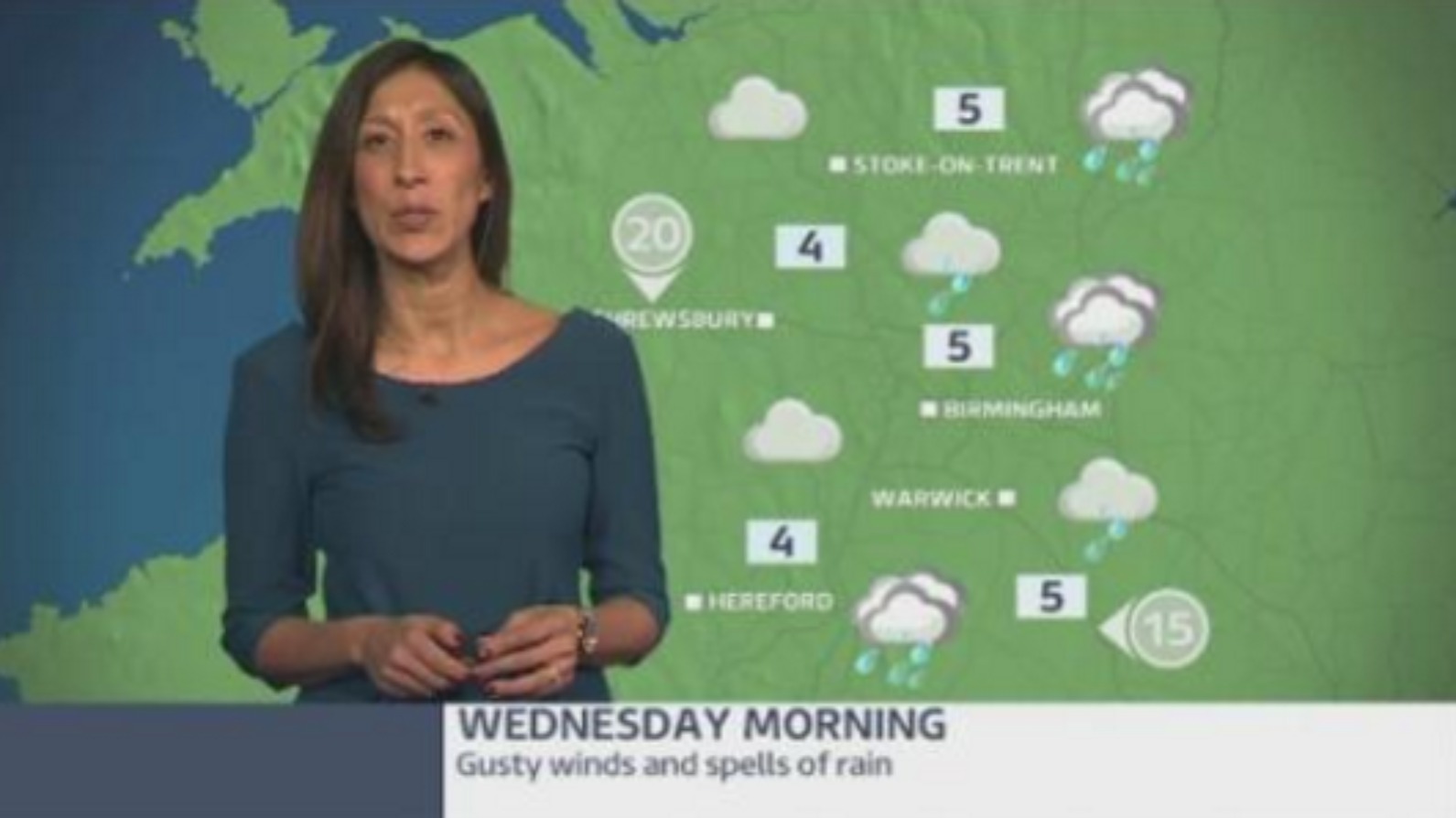 West Midlands Weather: Heavy rain and hill snow | ITV News Central