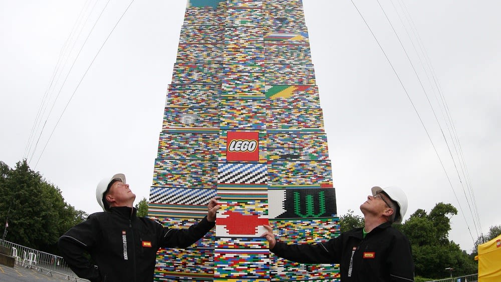 World s tallest Lego tower unveiled ITV News London