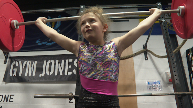 9-year-old girl becomes three-time national weightlifting champion ITV News Meridian