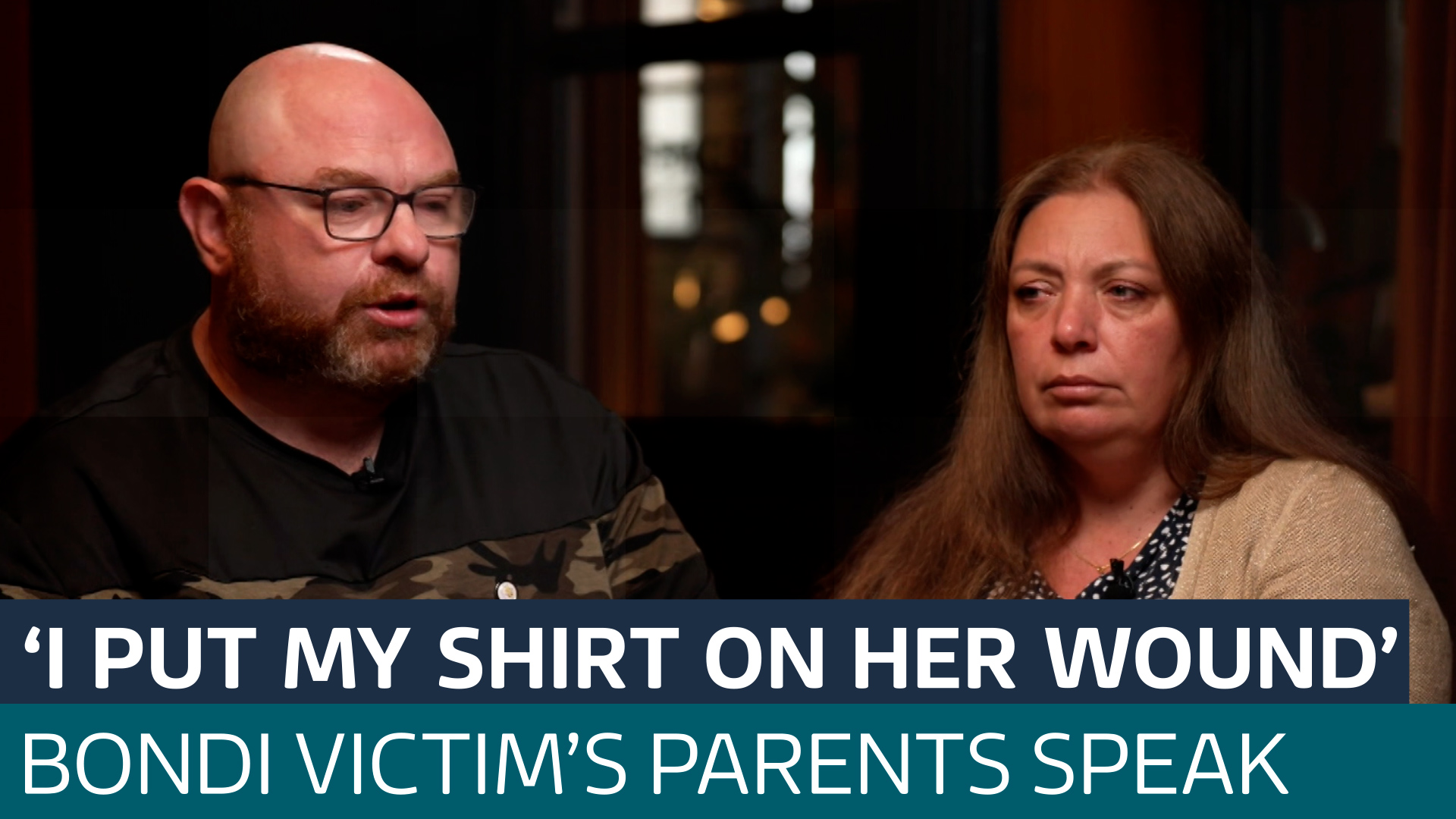 Parents of Bondi attack youngest victim speak to ITV News - Latest From ITV News