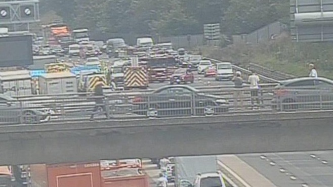 M20 traffic Road reopens after carriageway repairs following