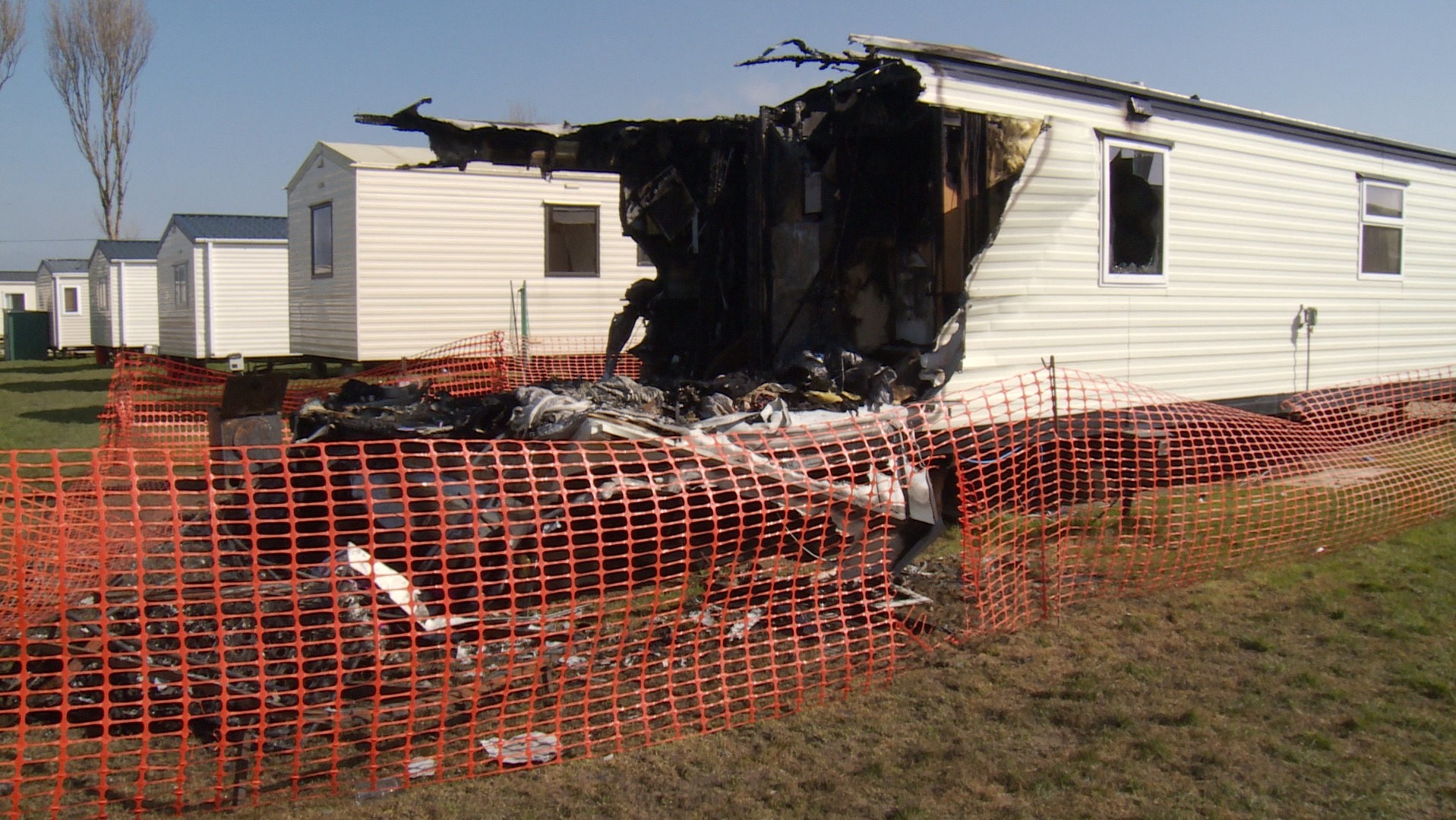 Family Left Homeless After Mobile Home Destroyed By Fire | ITV News ...