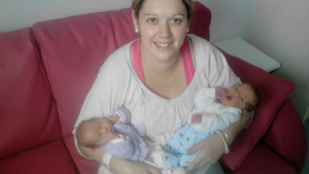 Twins Born In Two Different Countries ITV News Border
