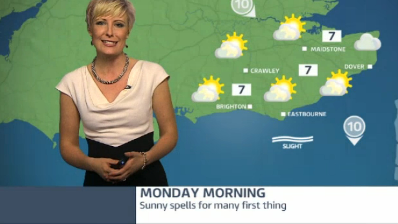 Monday's weather for the east of the region | ITV News Meridian