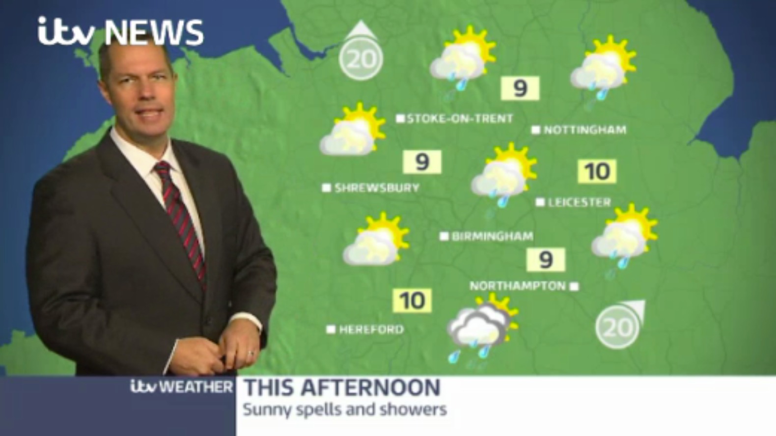 Midlands Weather: Some showers today | ITV News Central