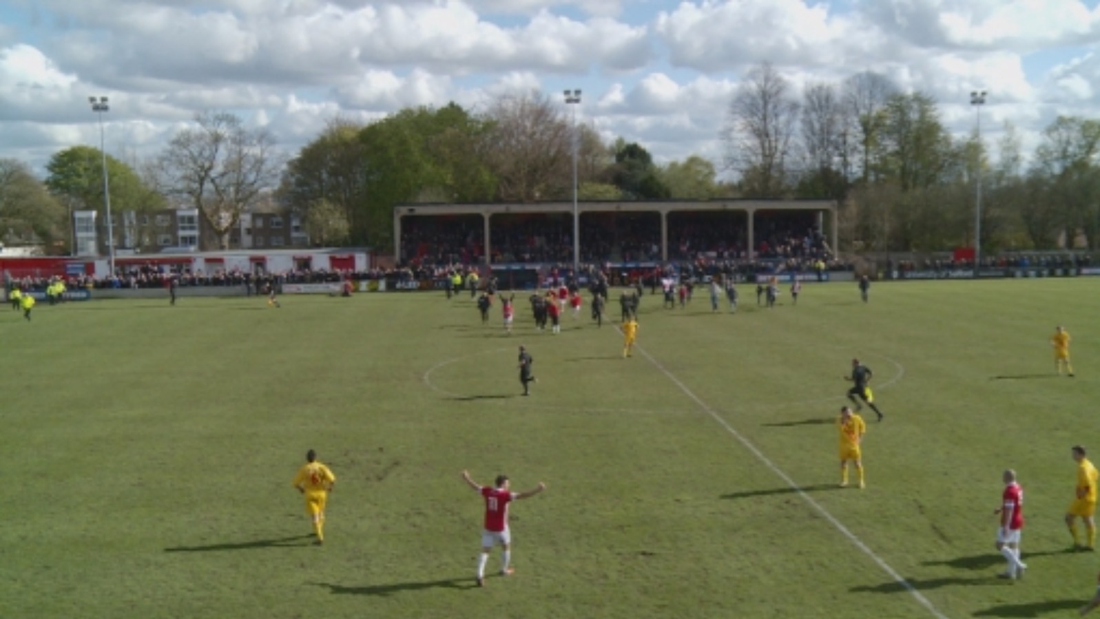 Workington Reds lose 32 in EvoStik playoff final ITV News Border