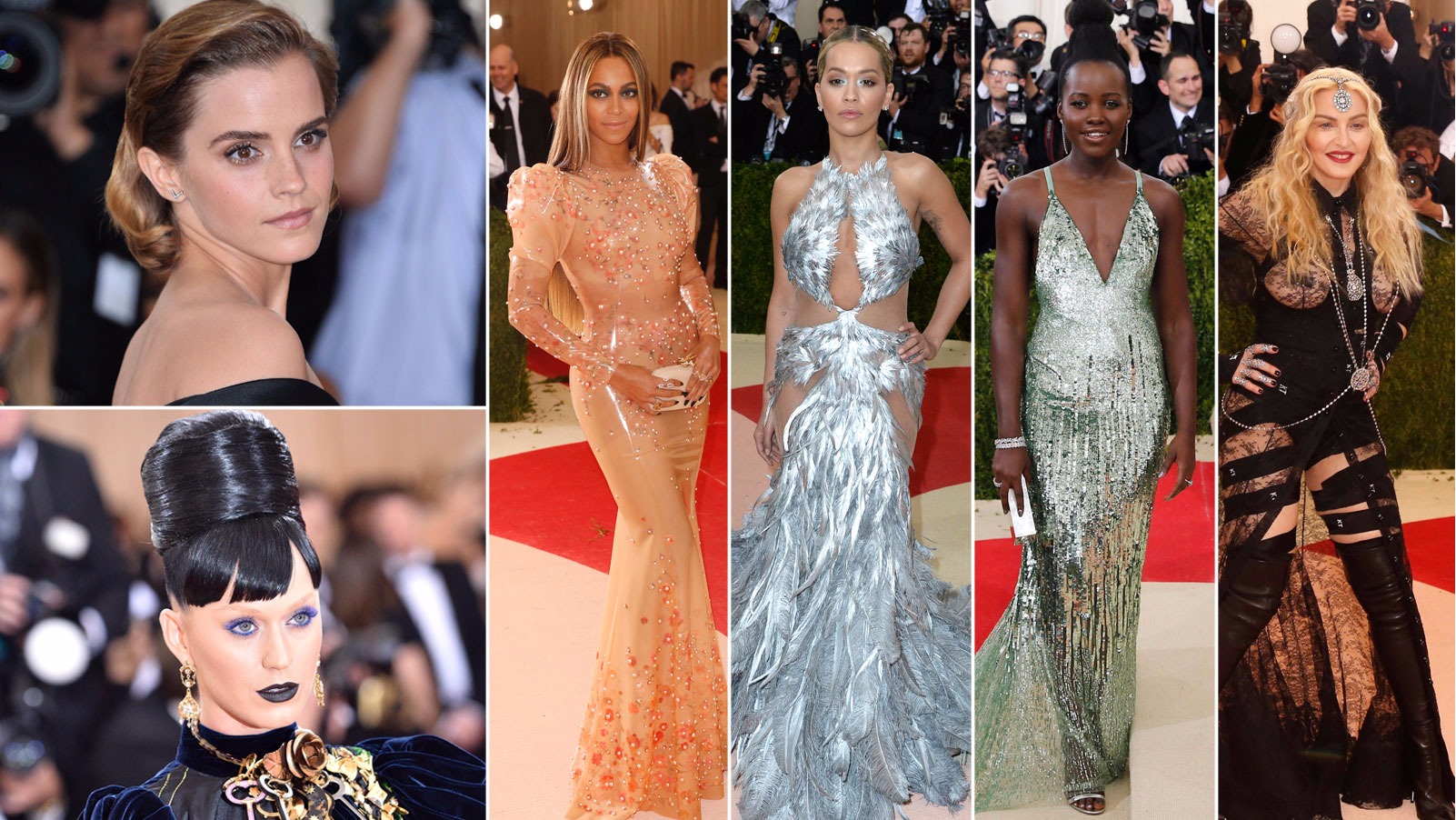 Beyonce, Madonna, Rita Ora and Katy Perry among A-list royalty in daring  outfits at 'high tech' Met Gala | ITV News