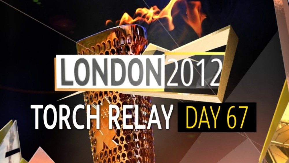 Olympic Torch Day 67 ITV News London