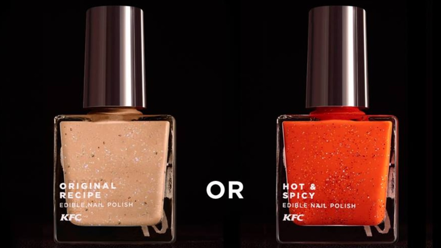 Fingerlickin good? KFC launch edible nail polish ITV News