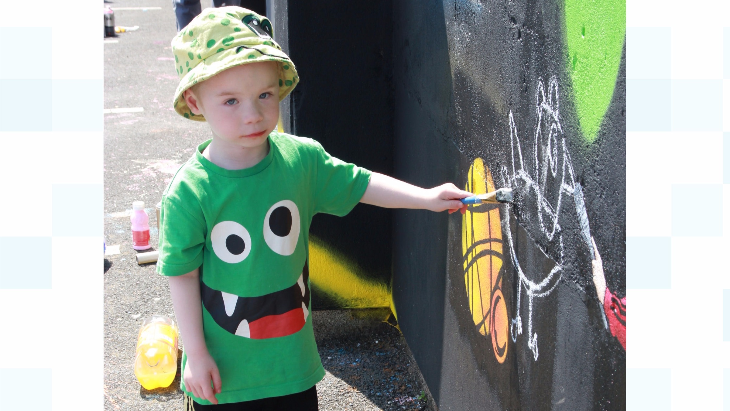 Blackpool hosts spray paint festival ITV News Granada