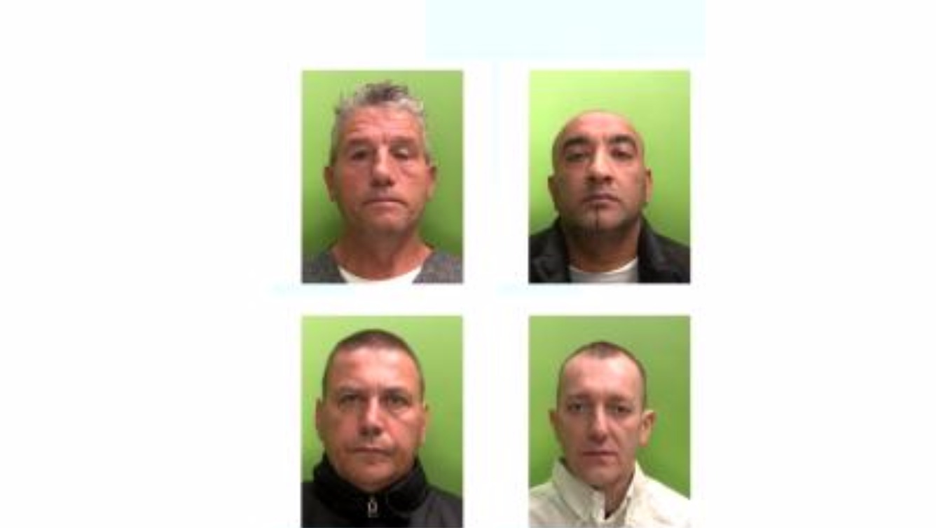 Four men jailed for over 30 years after £5.5million drugs haul | ITV ...