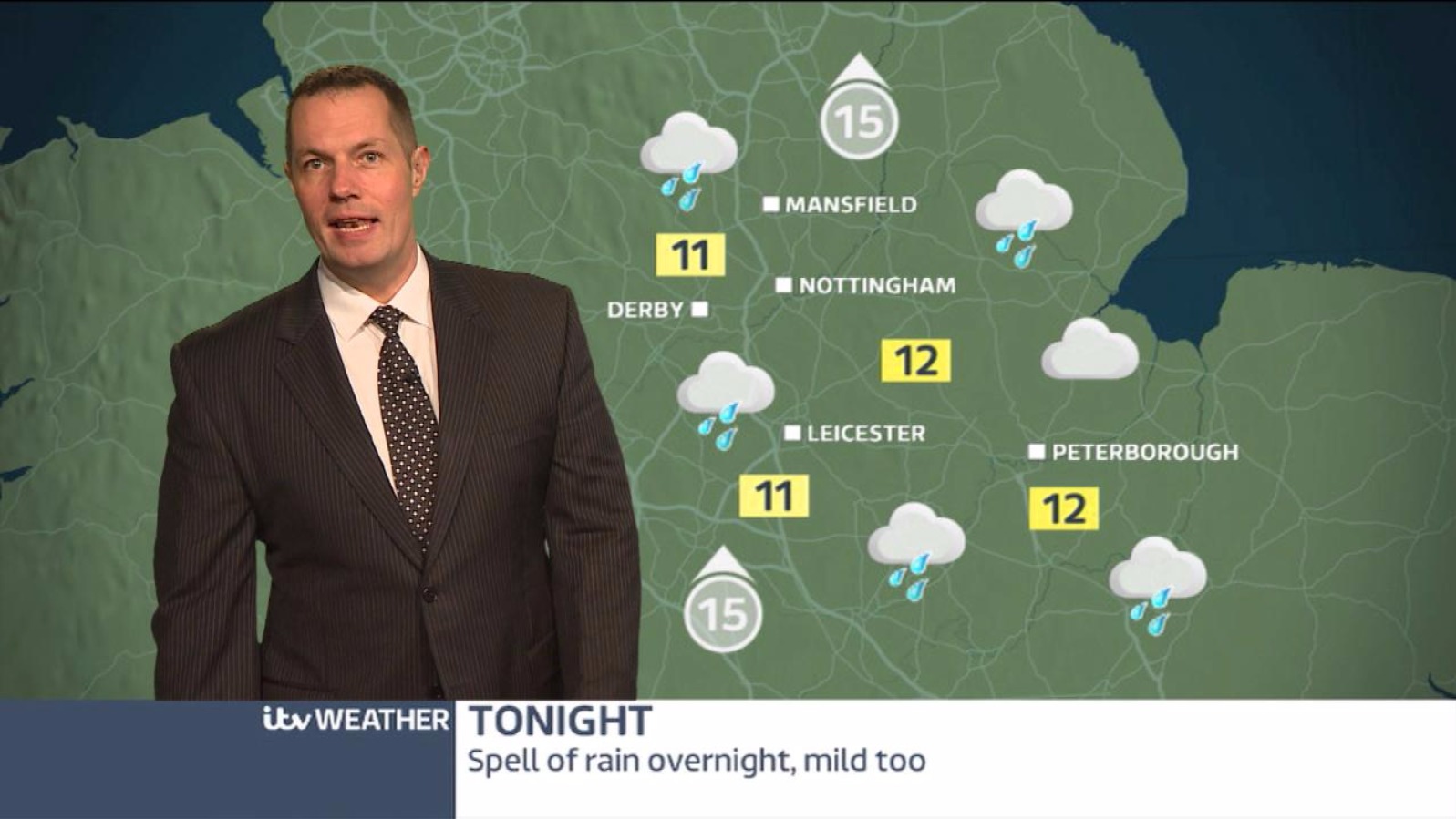 East Midlands Weather: Cloudy with outbreaks of rain | ITV News Central