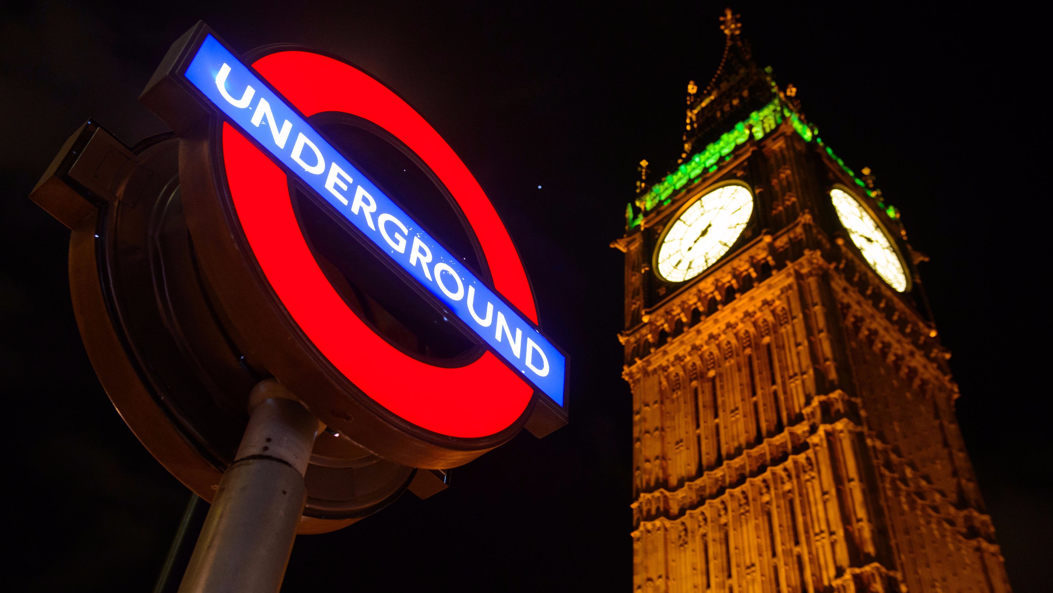 Underground Лондон