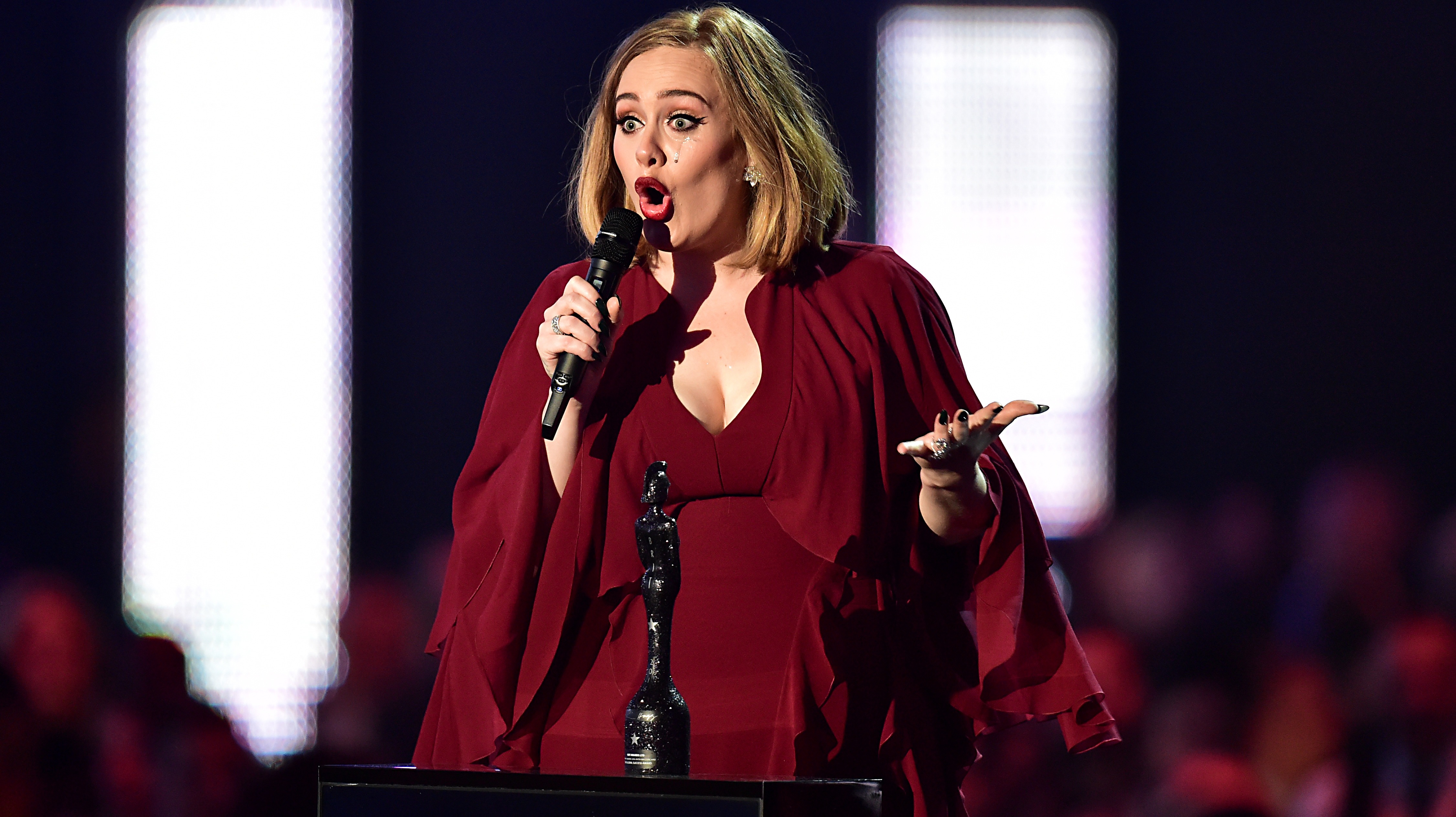 Adele: 'Stop filming me singing. 