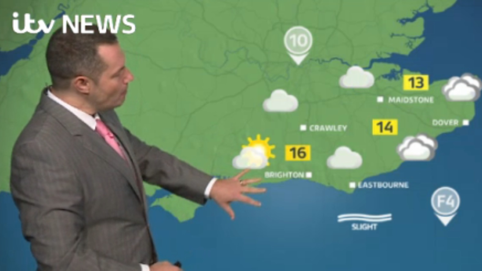 A glimpse of sunshine for east of region | ITV News Meridian
