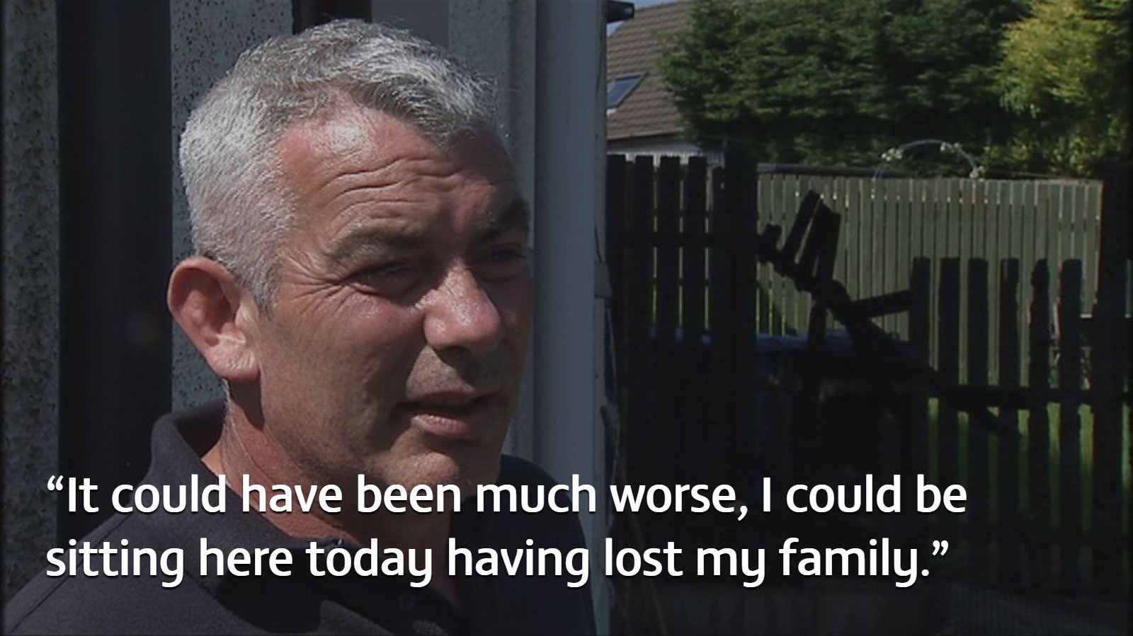 Family ‘could have been killed’ in arson attack | UTV | ITV News