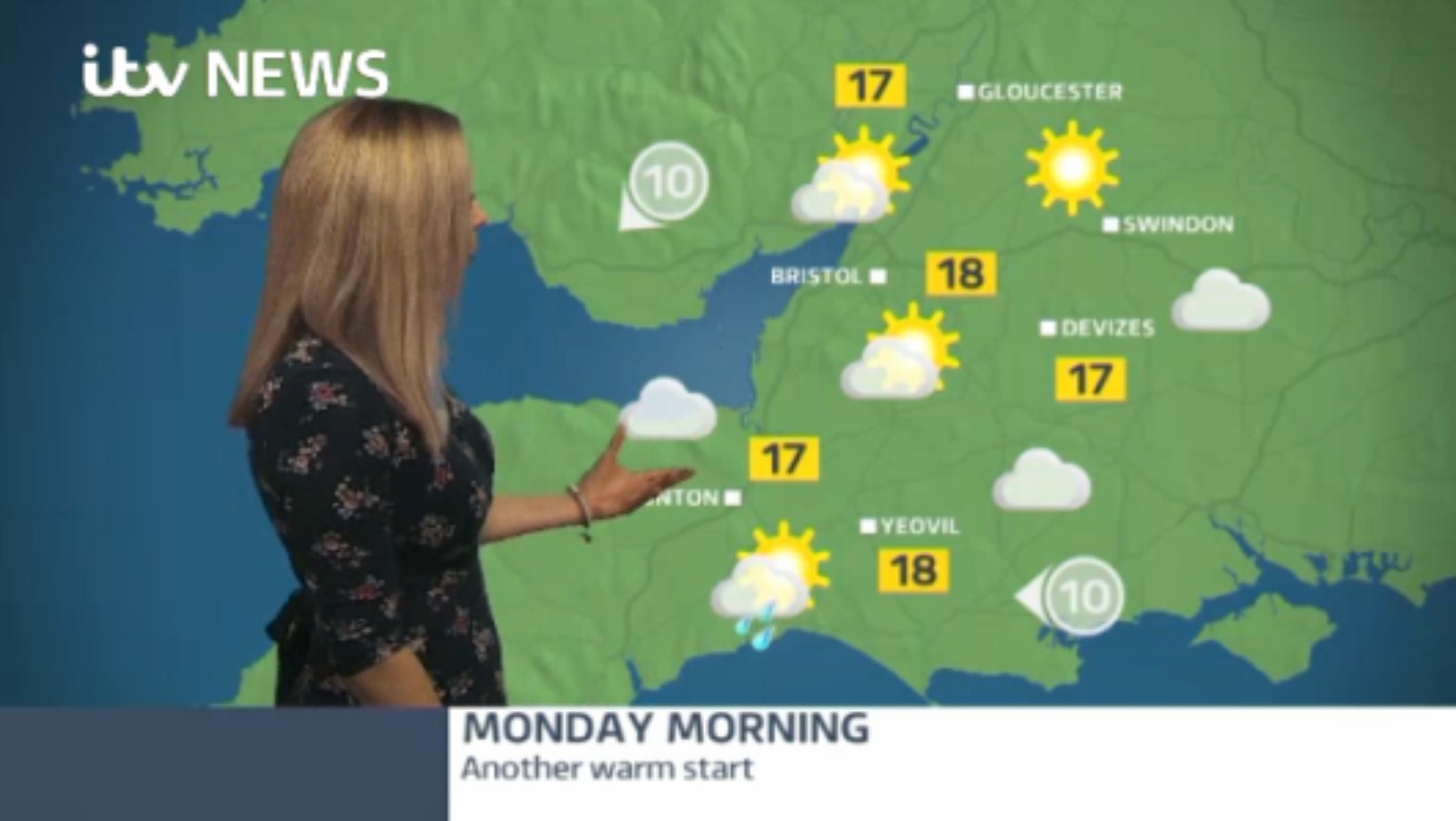 Warm and muggy but expect heavy showers | ITV News West Country