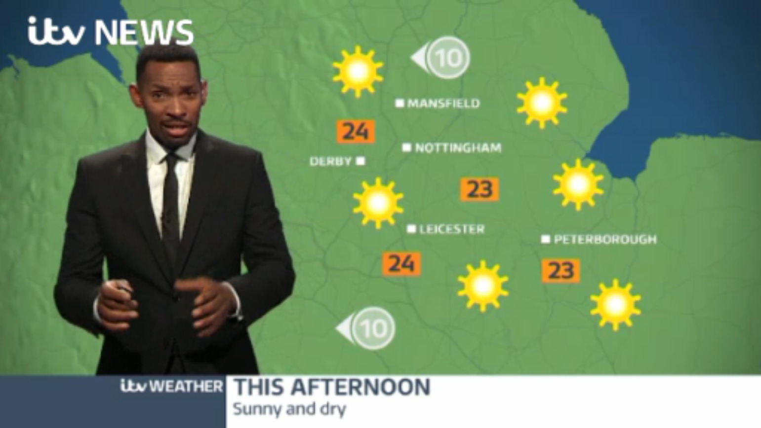 East Midlands Weather: Warm and sunny | ITV News Central